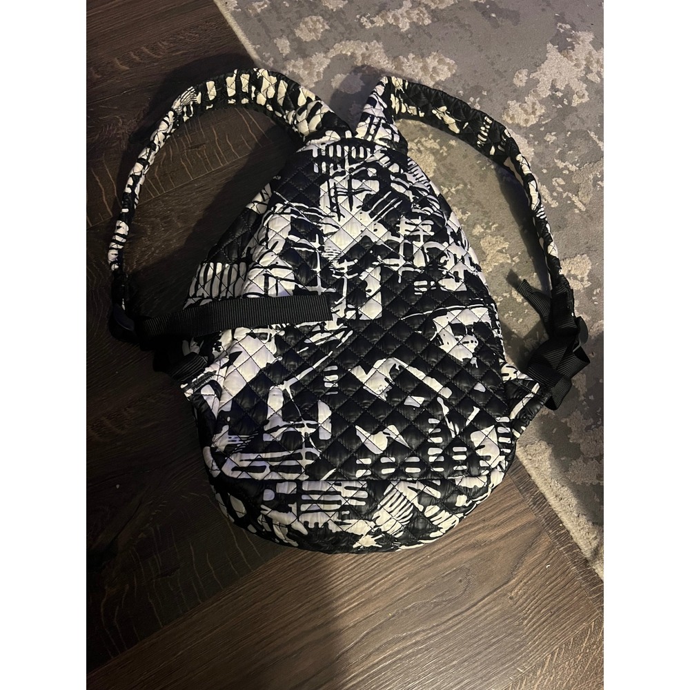 Dolcezza Quilted Backpack Sling‎ Bag Abstract Print Kids Travel School